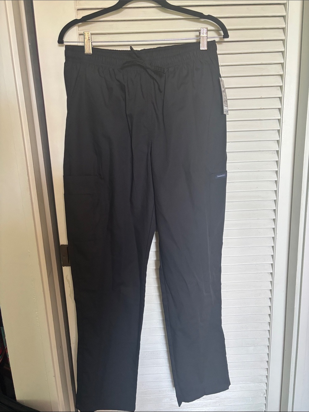 Black Scrub Pants